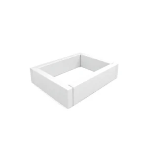 White rectangular Soft Play Ball Pit