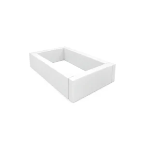 White rectangular Soft Play Ball Pit – view 4
