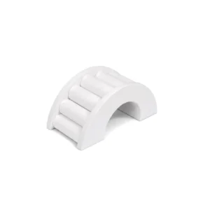 White rainbow Roller Soft Play Bridge – view 2