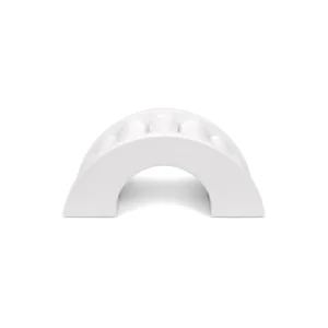 White rainbow Roller Soft Play Bridge – view 4