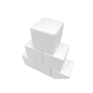 White soft Play Stacking Block
