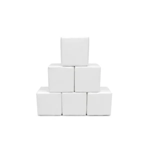 White soft Play Stacking Block – view 5