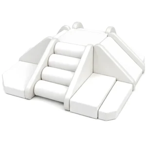 White 4-Way Soft Play Climber