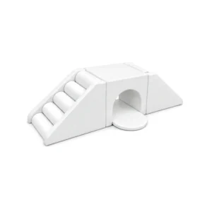 White tunnel Bridge Soft Play Climber – view 2