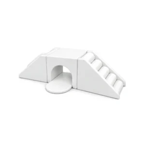 White tunnel Bridge Soft Play Climber – view 4
