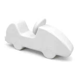 White soft Play Foam Race Car – view 5