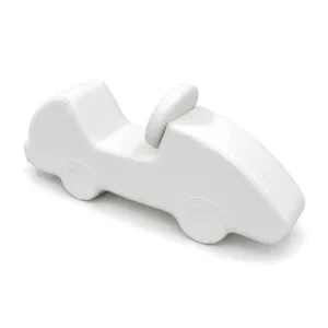 White soft Play Foam Race Car – view 6