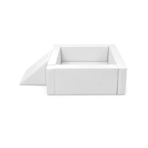 White square Soft Play Ball Pit with Steps & Ramps – view 5