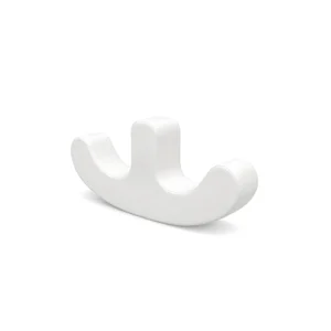 White double-Seat Soft Play Rocker