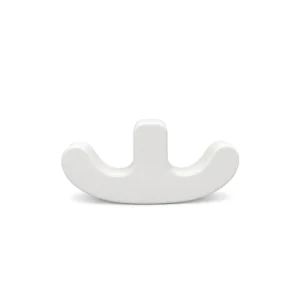 White double-Seat Soft Play Rocker – view 3