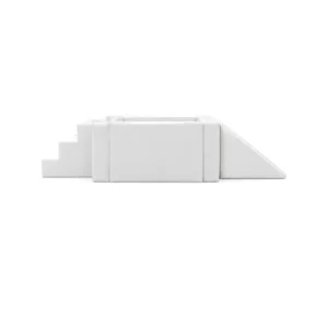 White square Soft Play Ball Pit with Steps & Ramps – view 3