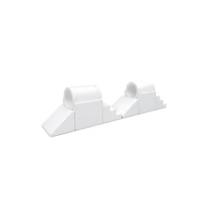 White twin Tunnel Soft Play Climber – view 4