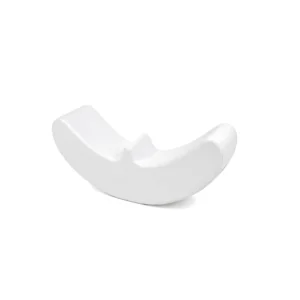 White crescent Balance Soft Play Rocker