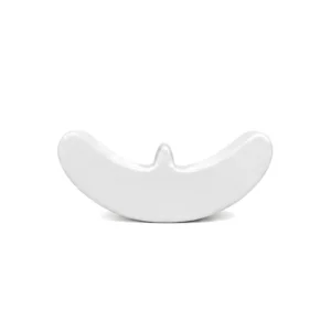 White crescent Balance Soft Play Rocker – view 3