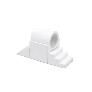White tunnel Soft Play Climber – view 2