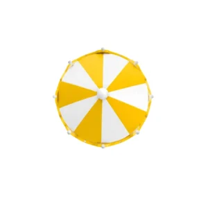 Yellow & White horse Soft Play Carousel – view 5
