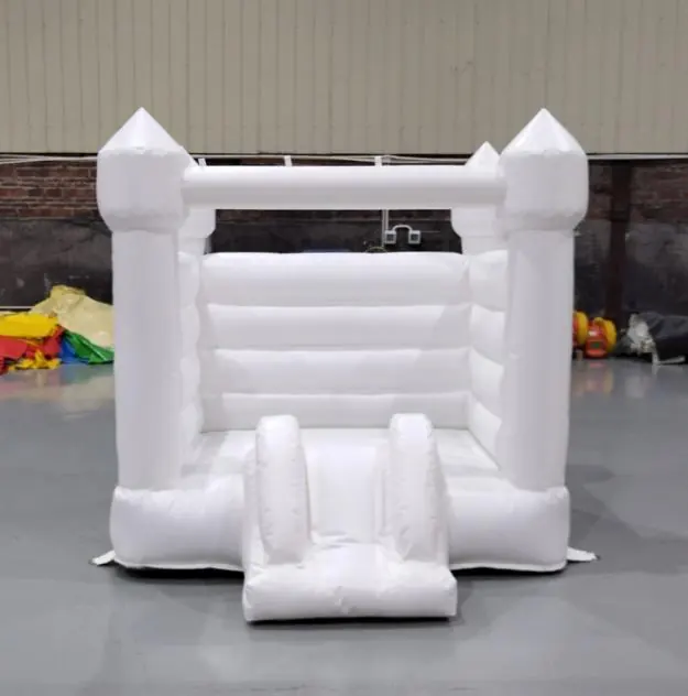 White Bounce Houses 1 White bounce house PC-BH004