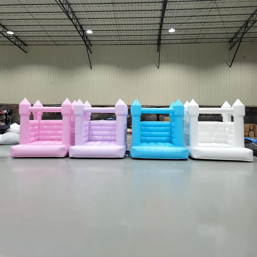 Pastel Bounce Houses 5 Pastel bounce house PC-BH006