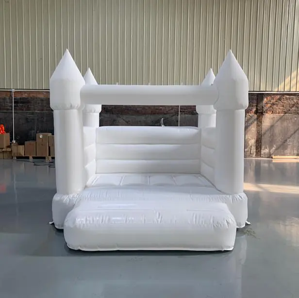 White Bounce Houses 2 White bounce house PC-BH007
