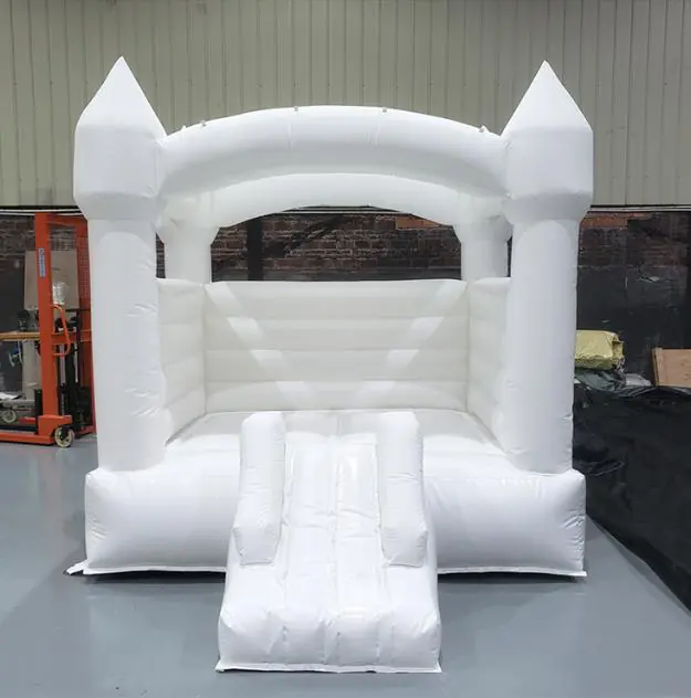 White Bounce Houses 5 White bounce house PC-BH012
