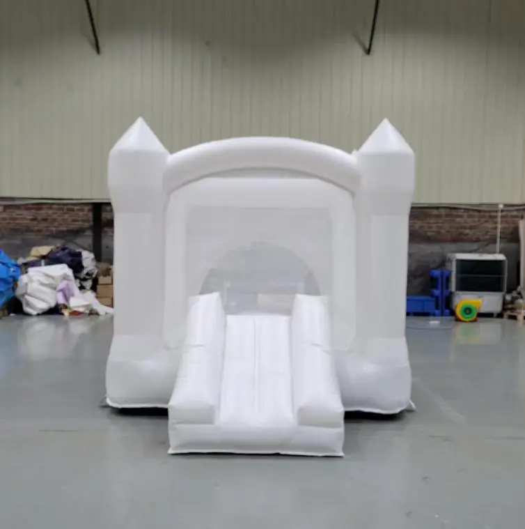White Bounce Houses 12 White bounce house PC-BH022