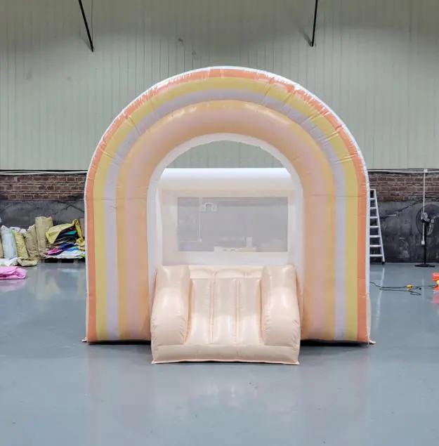 Pastel Bounce Houses 16 Pastel bounce house PC-BH029