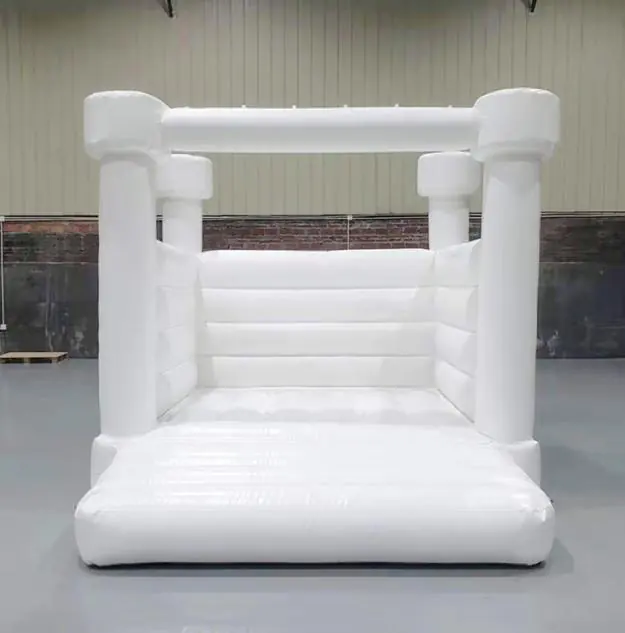 White Bounce Houses 17 White bounce house PC-BH046