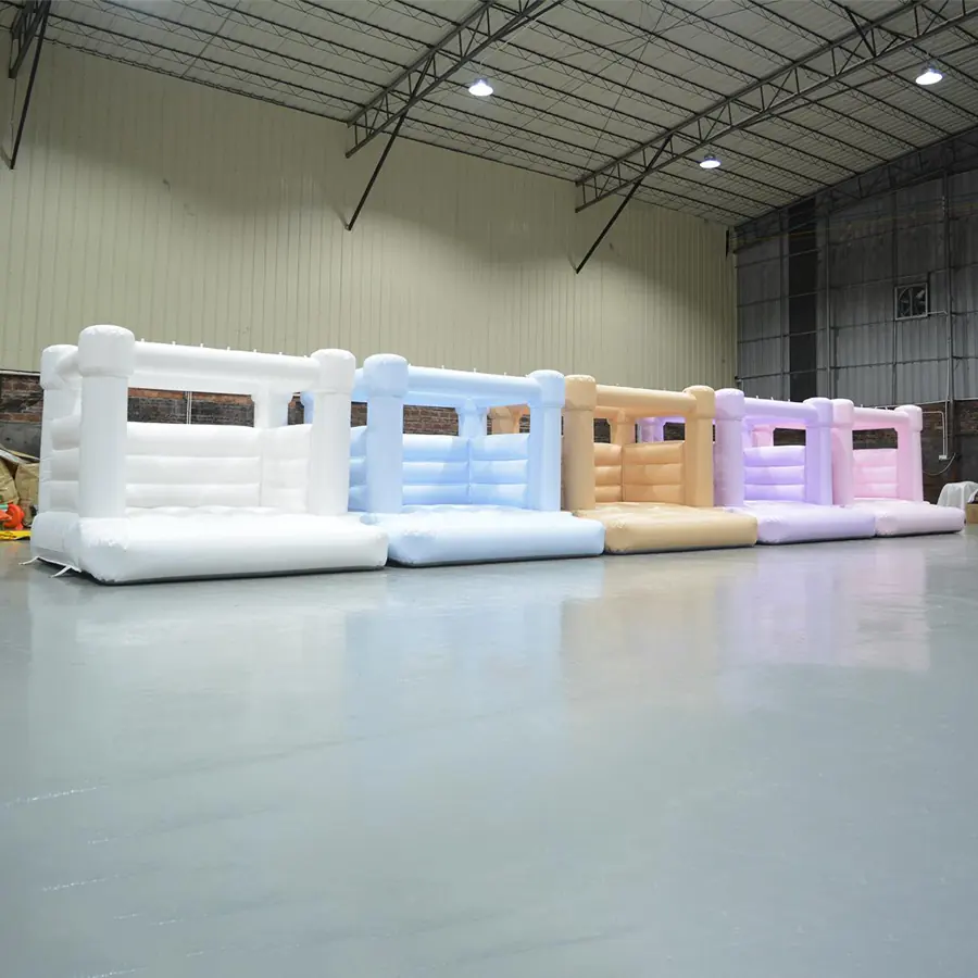Pastel Bounce Houses 32 Pastel bounce house PC-BH049