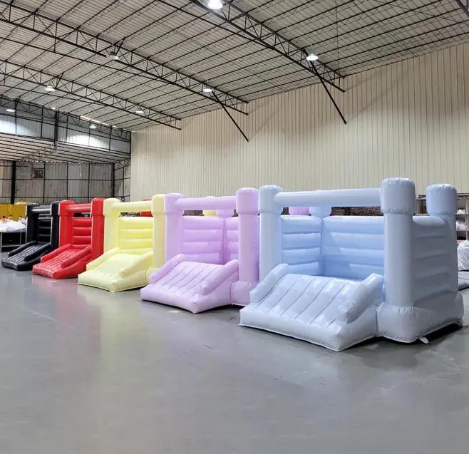 Pastel Bounce Houses 36 Pastel bounce house PC-BH053