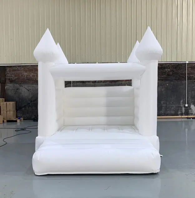 White Bounce Houses 19 White bounce house PC-BH060