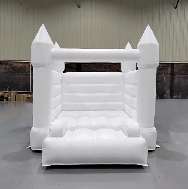 White Bounce Houses 22 White bounce house PC-BH070
