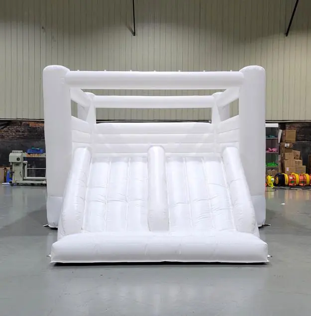 White Bounce Houses 24 White bounce house PC-BH072