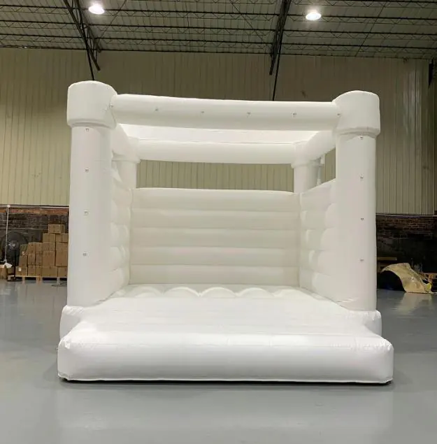 White Bounce Houses 26 White bounce house PC-BH077