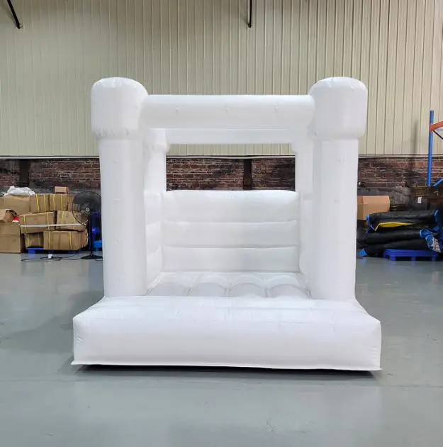 White Bounce Houses 29 White bounce house PC-BH089