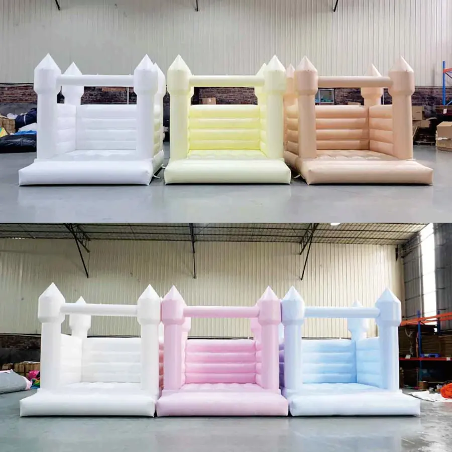 Pastel Bounce Houses 61 Pastel bounce house PC-BH090