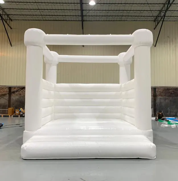 White Bounce Houses 31 White bounce house PC-BH095