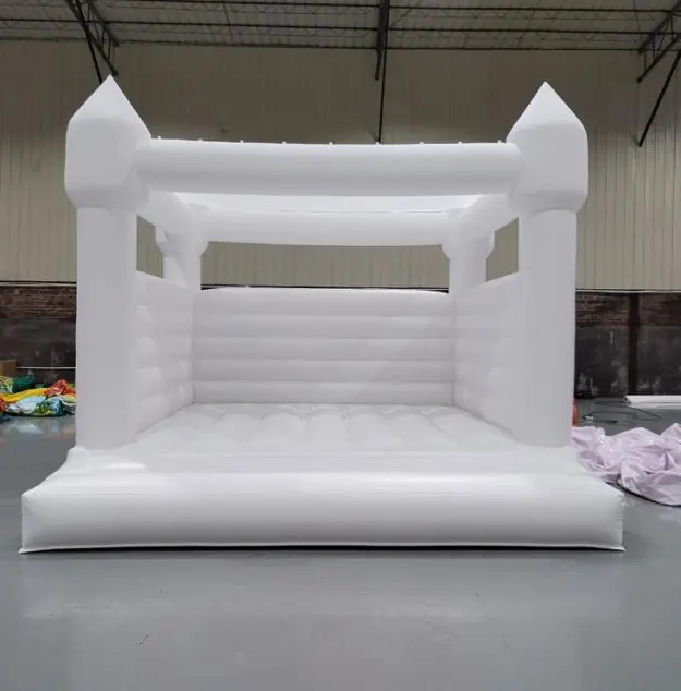 White Bounce Houses 36 White bounce house PC-BH124