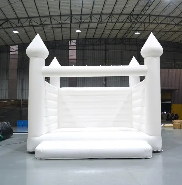 White Bounce Houses 37 White bounce house PC-BH127