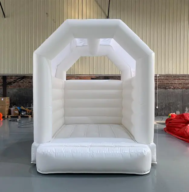 White Bounce Houses 39 White bounce house PC-BH129