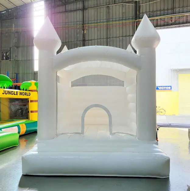 White Bounce Houses 43 White bounce house PC-BH134