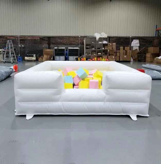 White inflatable ball pit PC-BP001