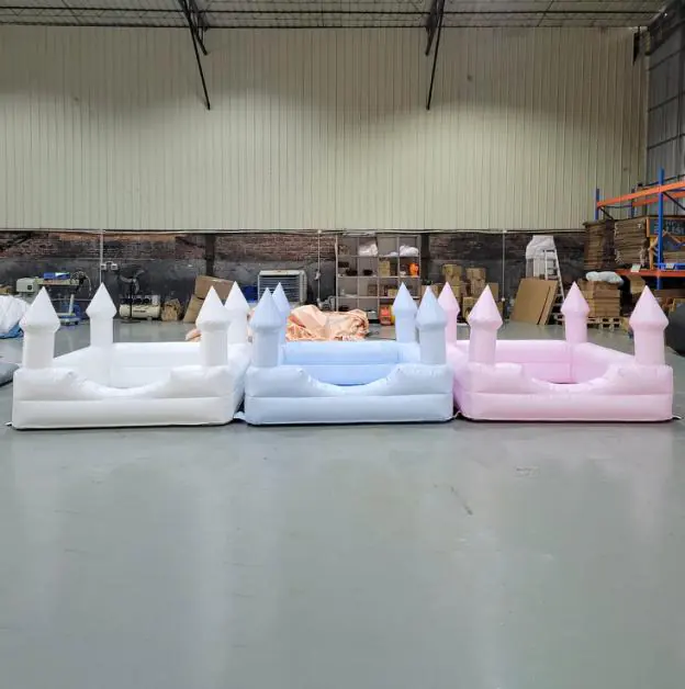 White inflatable ball pit PC-BP007