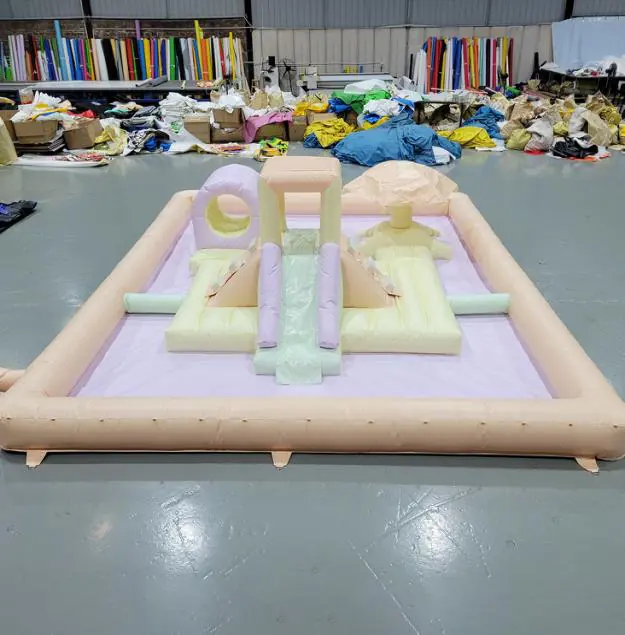 Inflatable Playgrounds 5 Pastel inflatable playground PC-IP005