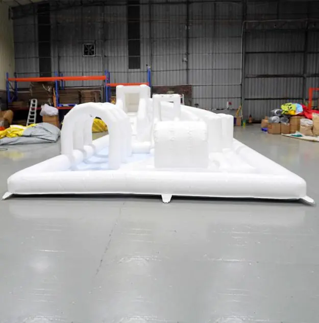 Inflatable Playgrounds 6 White inflatable playground PC-IP006