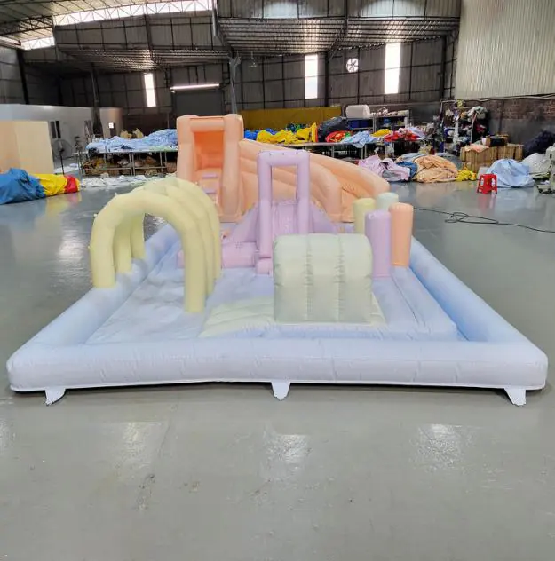 Inflatable Playgrounds 7 Pastel inflatable playground PC-IP007