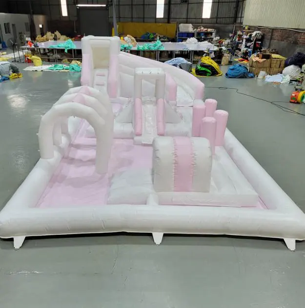 Inflatable Playgrounds 8 White inflatable playground PC-IP008