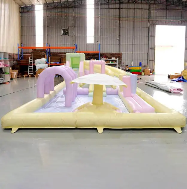 Inflatable Playgrounds 9 Pastel inflatable playground PC-IP009