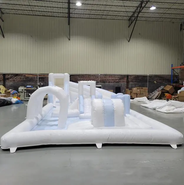 Inflatable Playgrounds 12 White inflatable playground PC-IP012