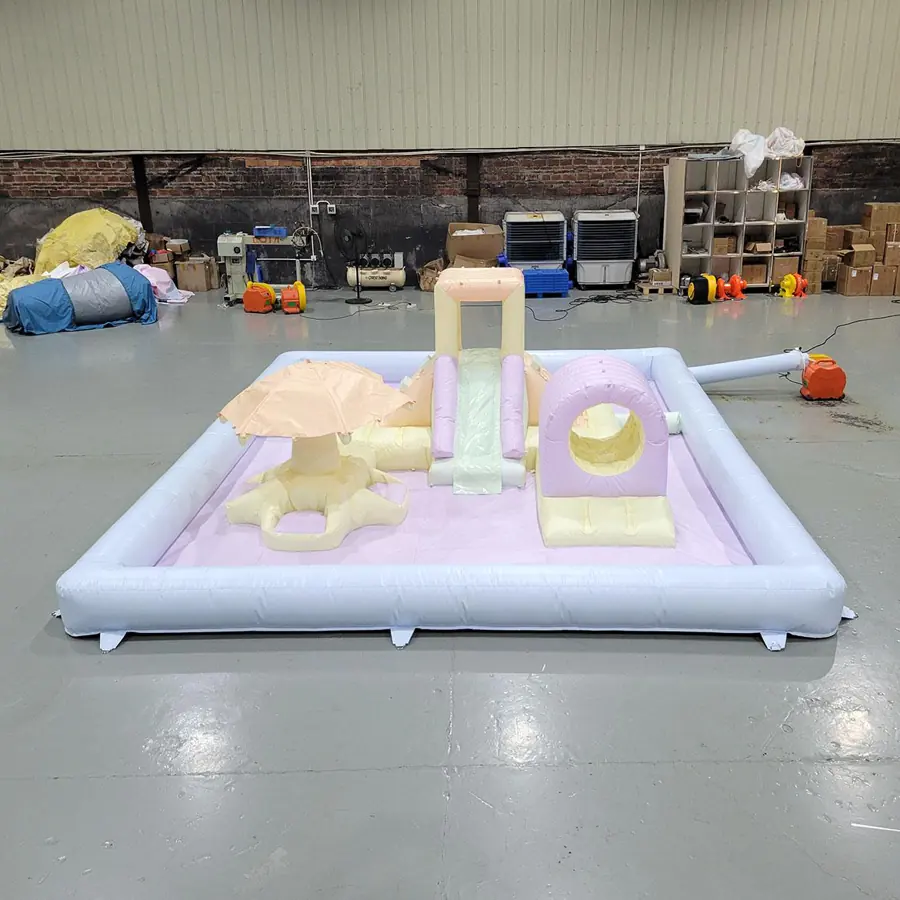 Inflatable Playgrounds 19 Pastel inflatable playground PC-IP019