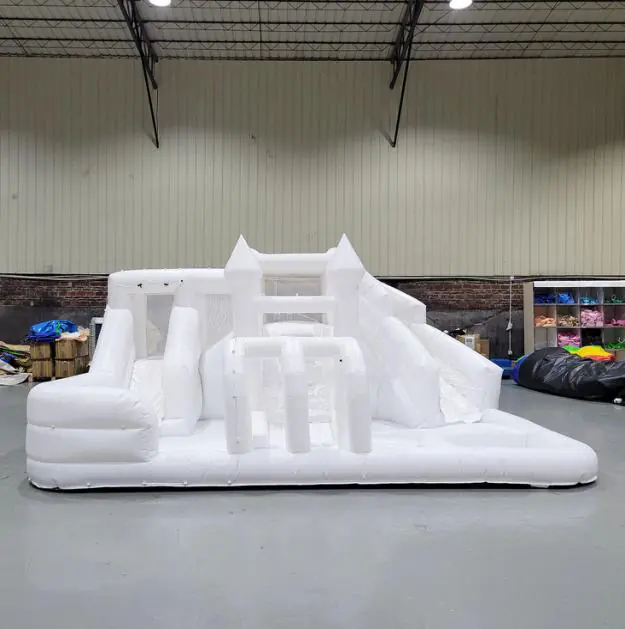 Inflatable Playgrounds 22 White inflatable playground PC-IP022